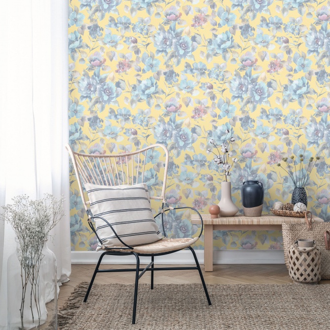 Papel Pintado Flores - BANKS 01 | MURAKE - 541531