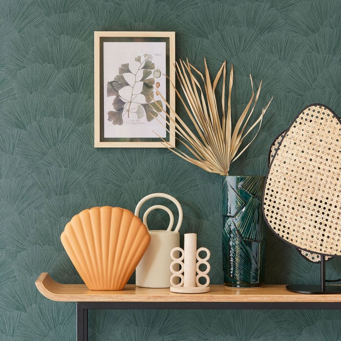 Papel Pintado Hojas abstractas - ESMARA 05 | MURAKE - 37715