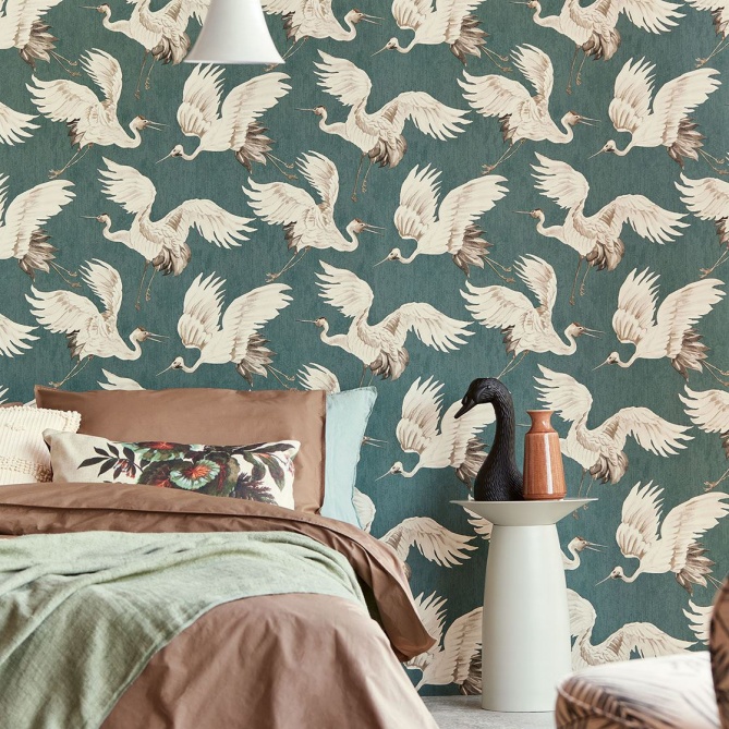 Papel Pintado Garzas - GÜERA 06 | MURAKE - 37756