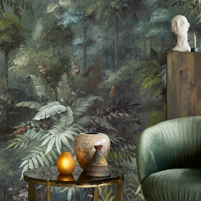 Mural Paisaje exótico - LEM  | MURAKE - 37762