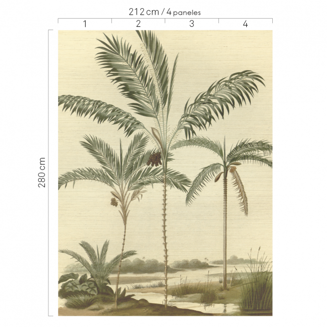 Mural Paisaje fluvial - TICHLA 01 | MURAKE - 37769