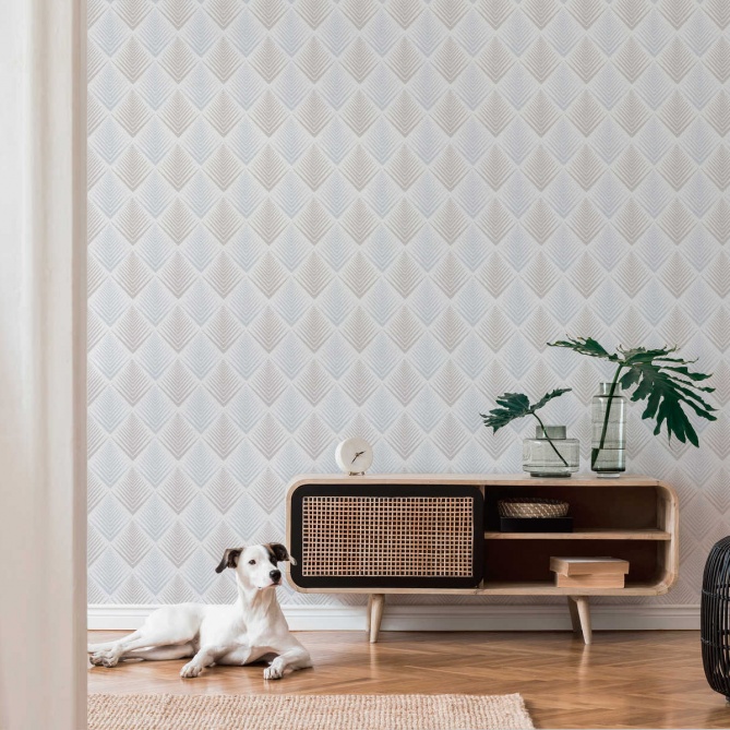 Papel Pintado Rombos étnicos - UMERA  | MURAKE - 878316