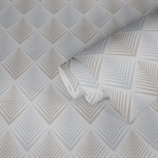 Papel Pintado Rombos étnicos - UMERA  | MURAKE - 878316