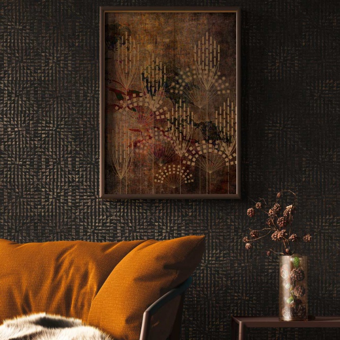 Papel Pintado Mosaico geométrico - FEURS 02 | MURAKE - 878232