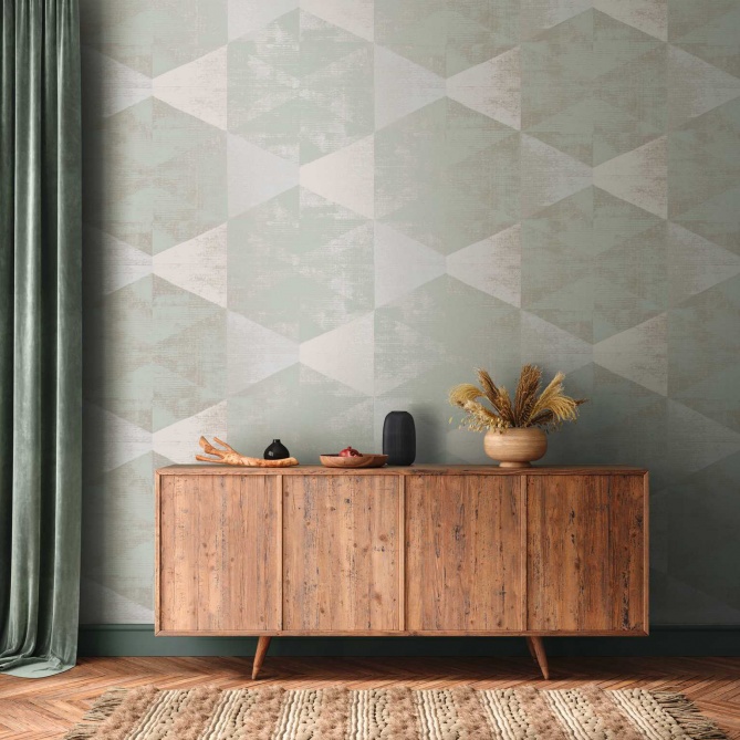 Papel Pintado Triángulos grandes - GENILAC 01 | MURAKE - 878241