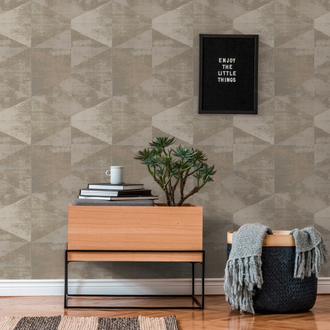 Papel Pintado Triángulos grandes - GENILAC 03 | MURAKE - 878243