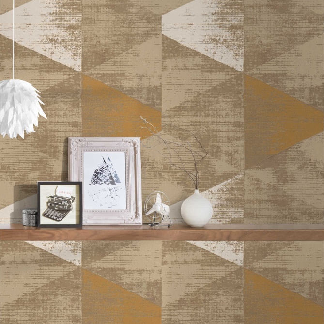 Papel Pintado Triángulos grandes - GENILAC 06 | MURAKE - 878246