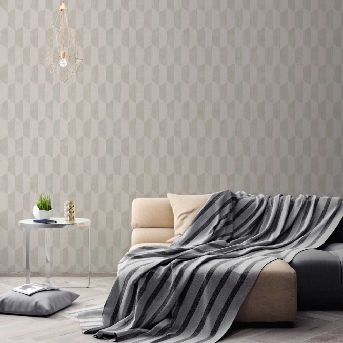 Papel Pintado Trapezoides - NEAUX 02 | MURAKE - 878252