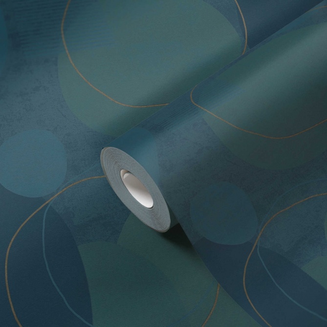 Papel Pintado Círculos desiguales - REGNY 03 | MURAKE - 878293