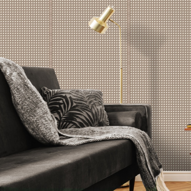 Papel Pintado Panel ratán - ROTAN 04 | MURAKE - 11364