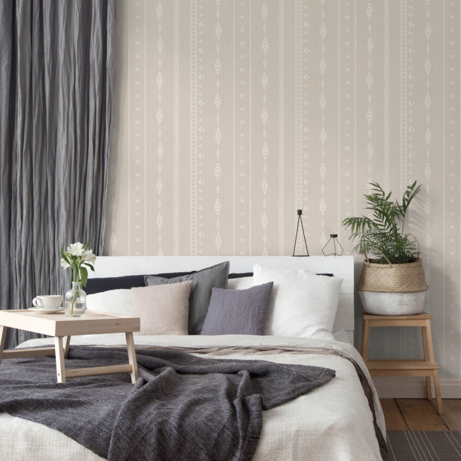 Papel Pintado Rayas étnicas - JALETNIK 03 | MURAKE - 11373