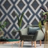 Papel Pintado Rombos étnicos - BELAH 02 | MURAKE - 11472