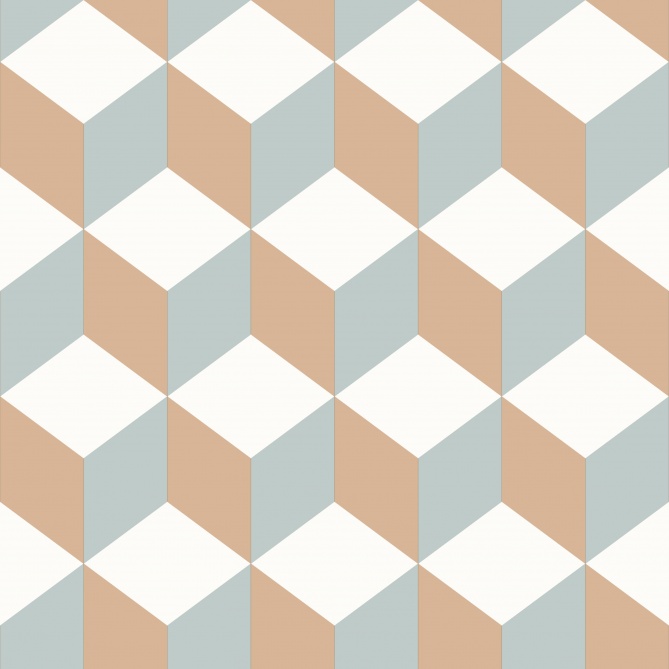 Papel Pintado Cubos 3D - KWADRI 01 | MURAKE - 85371