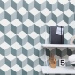 Papel Pintado Cubos 3D - KWADRI 02 | MURAKE - 85372