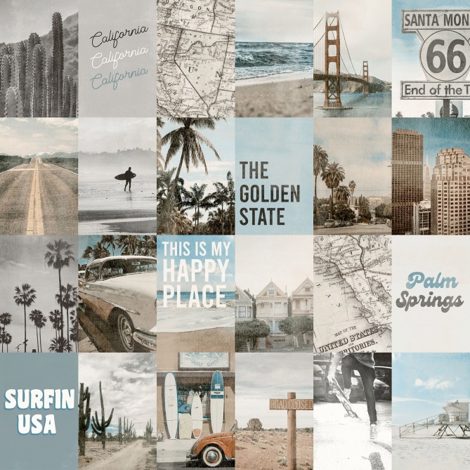 Papel Pintado Collage fotos - KARDI  | MURAKE - 85401