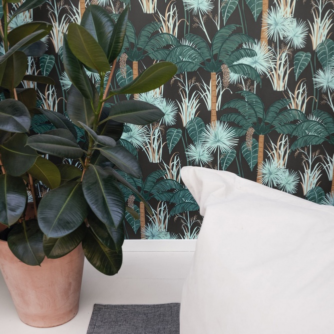 Papel Pintado Naturaleza tropical - HARKA 01 | MURAKE - 85411