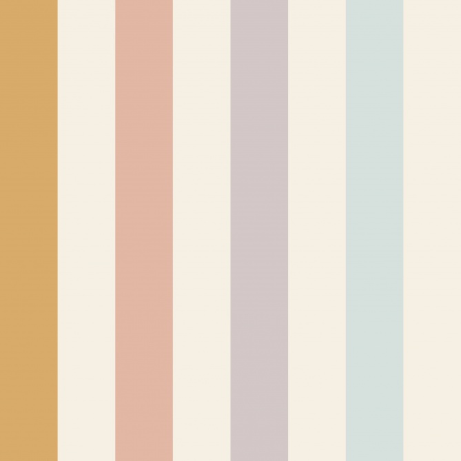 Papel Pintado Rayas multicolor - STRIPJI 01 | MURAKE - 85431