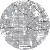 Sticker Mapa Los Ángeles - ANGELES  | MURAKE - 85442