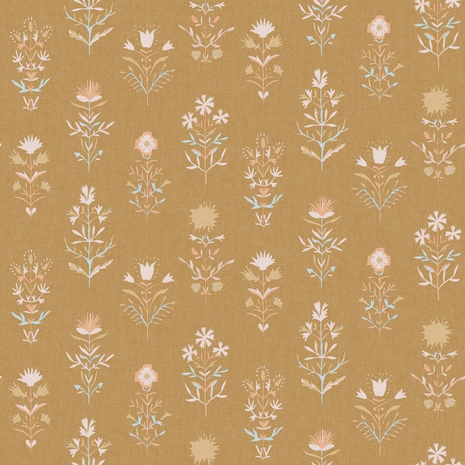 Papel Pintado Flores bohemias - LOUIS 02 | MURAKE - 85152