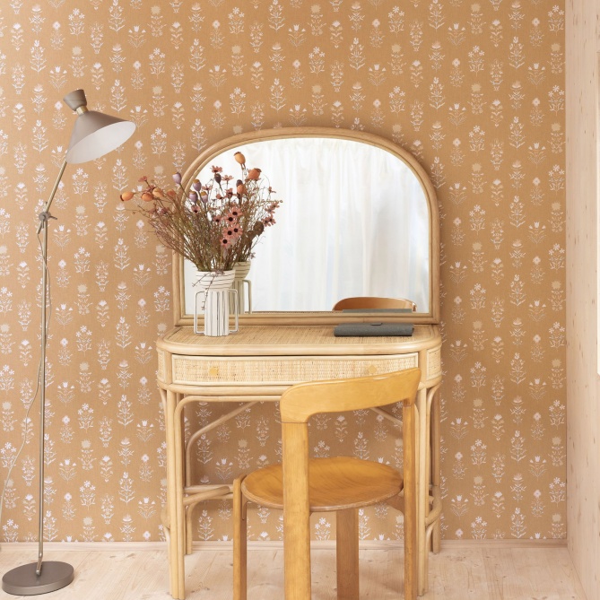 Papel Pintado Flores bohemias - LOUIS 02 | MURAKE - 85152