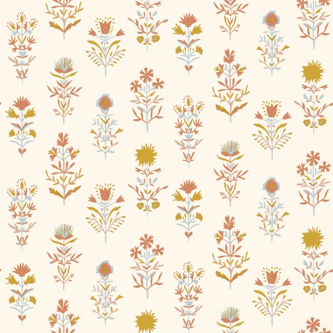 Papel Pintado Flores bohemias - LOUIS 03 | MURAKE - 85153