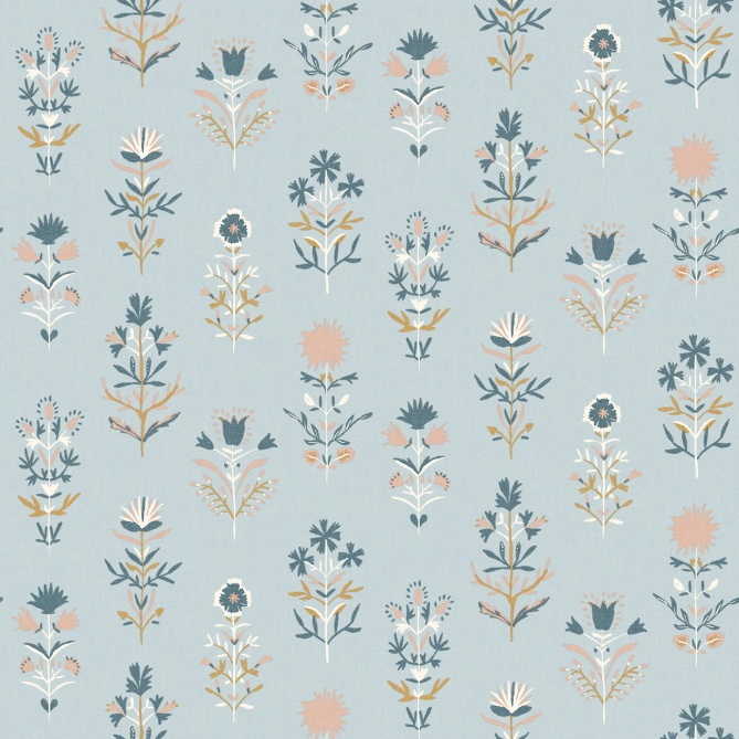 Papel Pintado Flores bohemias - LOUIS 04 | MURAKE - 85154