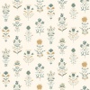 Papel Pintado Flores bohemias - LOUIS 05 | MURAKE - 85155