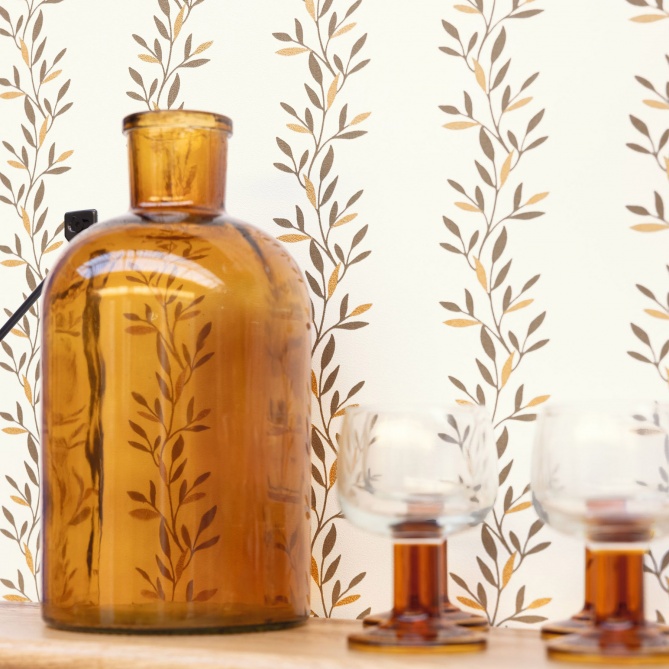 Papel Pintado Guirnalda floral - GOSIER 01 | MURAKE - 85161