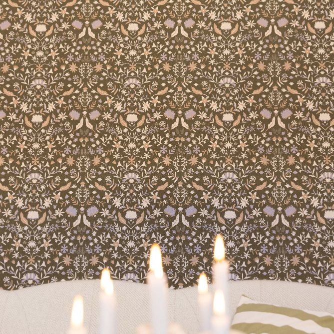 Papel Pintado Floral folk - MOULE 02 | MURAKE - 85172