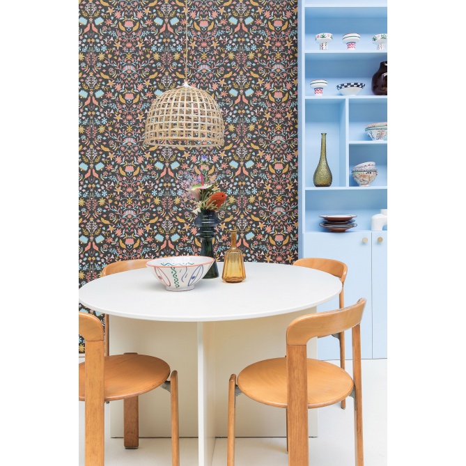 Papel Pintado Floral folk - MOULE 05 | MURAKE - 85175