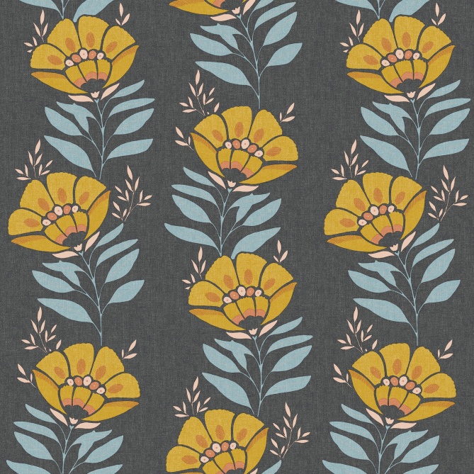 Papel Pintado Flores grandes - MACOURIA 04 | MURAKE - 85184