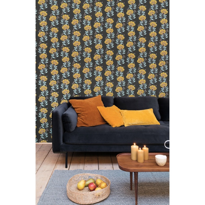 Papel Pintado Flores grandes - MACOURIA 04 | MURAKE - 85184