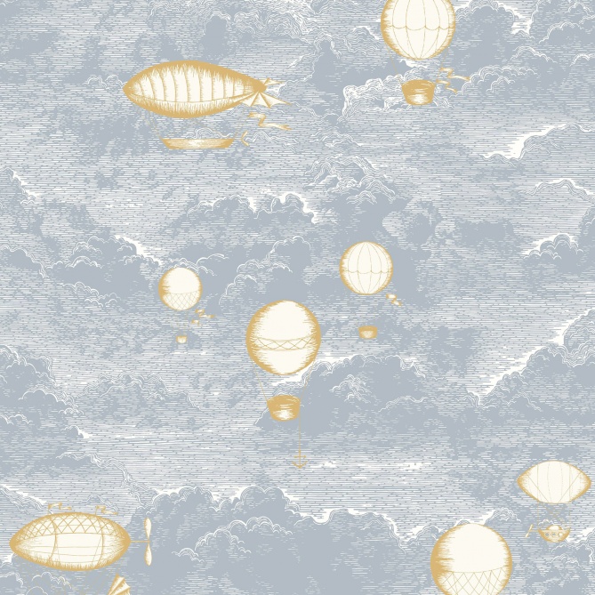Papel Pintado Globos aerostáticos en las nubes - OHULA 01 | MURAKE - 85651