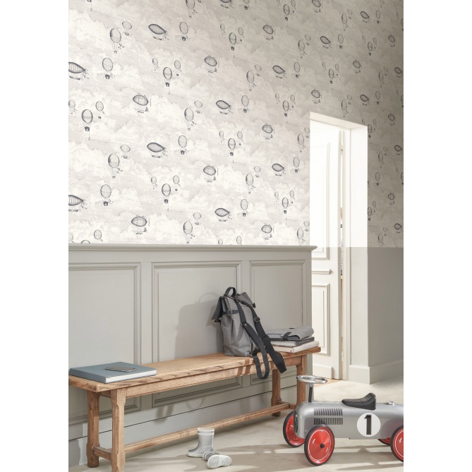 Papel Pintado Globos aerostáticos en las nubes - OHULA 02 | MURAKE - 85652