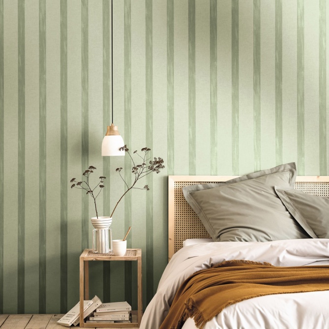 Papel Pintado Rayas clásicas - CAMOPI 04 | MURAKE - 85614