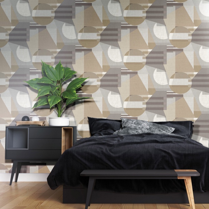 Papel Pintado Formas geométricas - BARI 01 | MURAKE - 877931