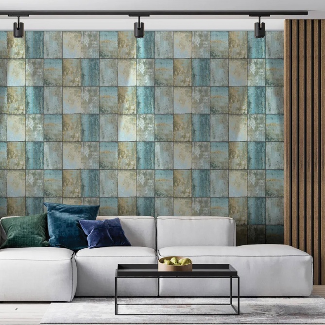 Papel Pintado Losas hormigón - TARENTO 06 | MURAKE - 877946