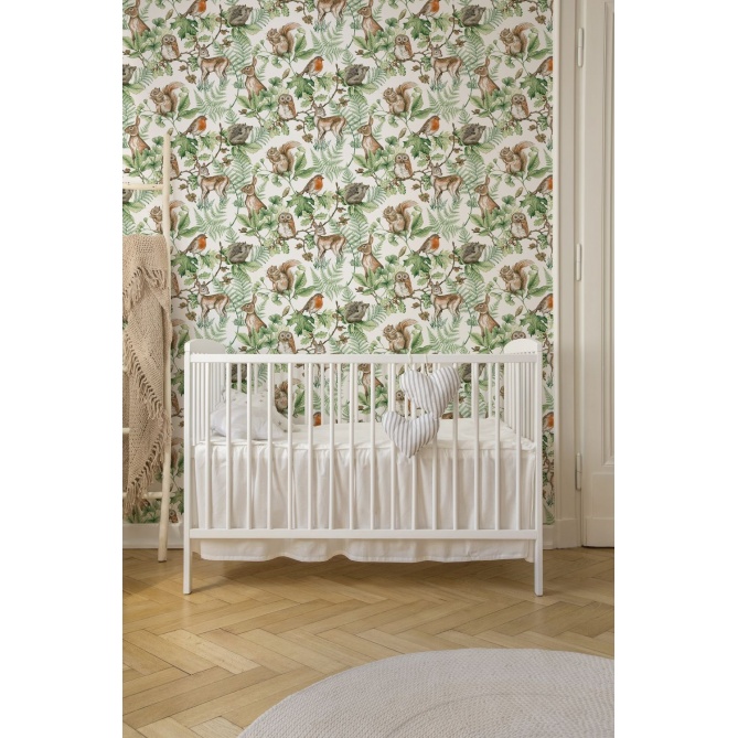Papel Pintado Animales del bosque - GARSHEI 01 | MURAKE - 78323