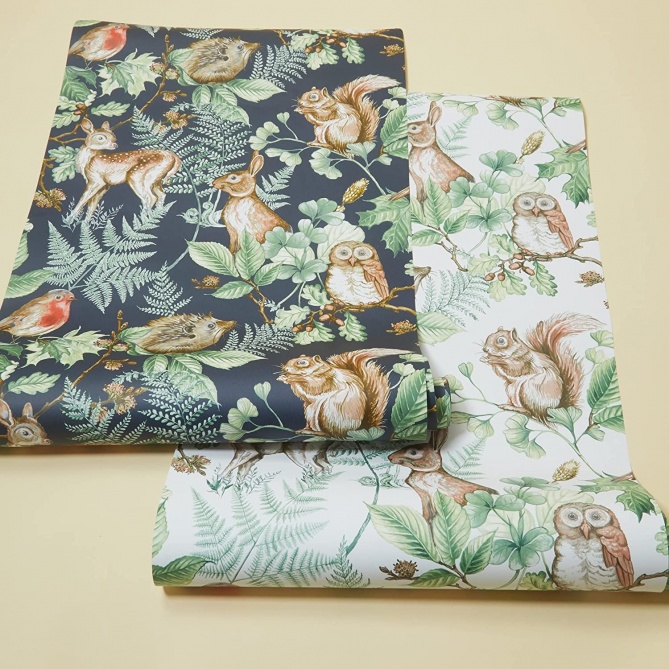 Papel Pintado Animales del bosque - GARSHEI 01 | MURAKE - 78323