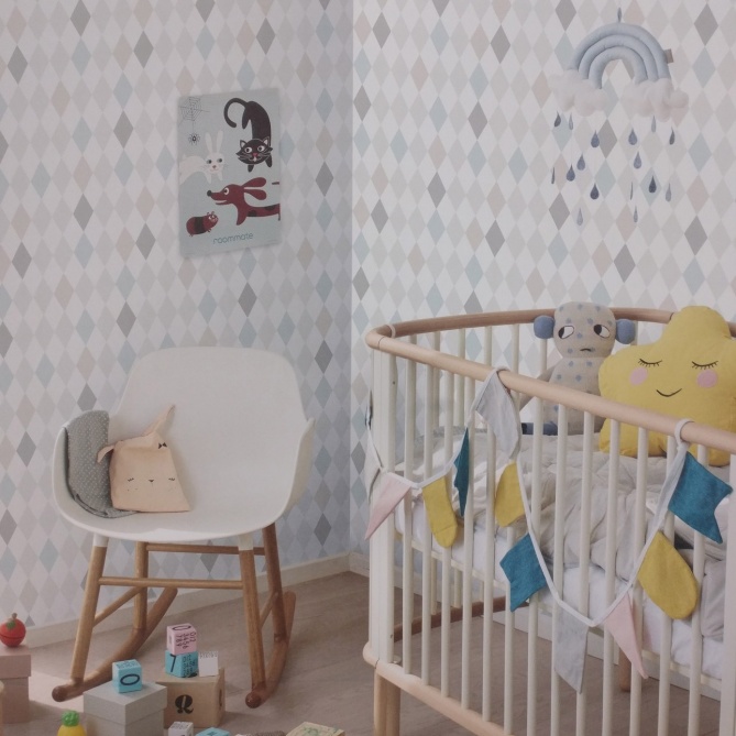 Papel Pintado Rombos - TATAUNA 01 | MURAKE - 14636