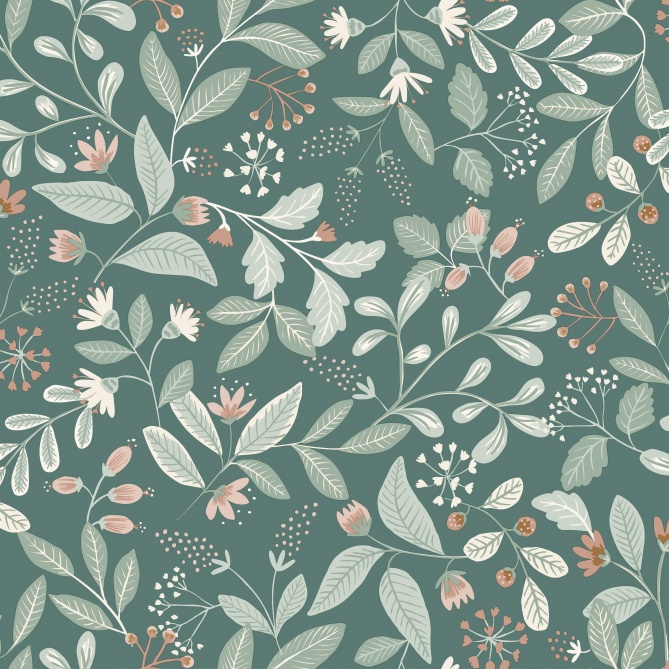 Papel Pintado Plantas - NANTES 06 | MURAKE - 85066