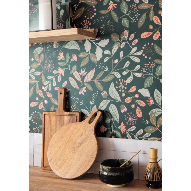 Papel Pintado Plantas - NANTES 07 | MURAKE - 85067