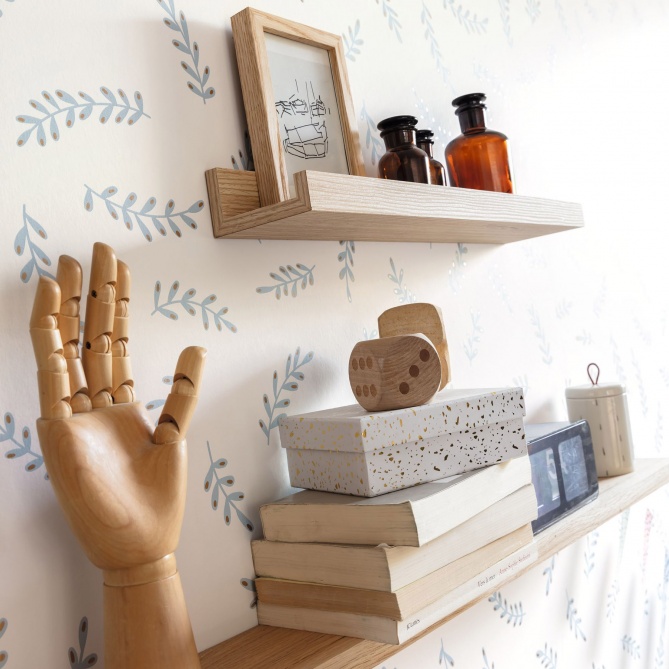 Papel Pintado Hoja de trigo - NAZAIRE 03 | MURAKE - 85073