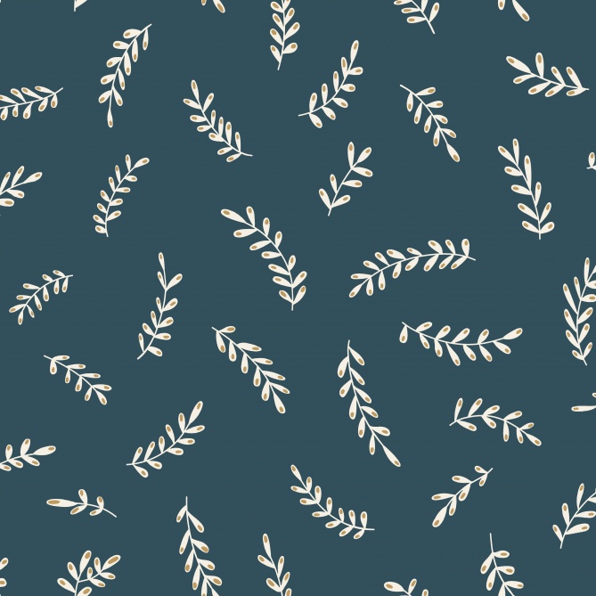 Papel Pintado Hoja de trigo - NAZAIRE 04 | MURAKE - 85074