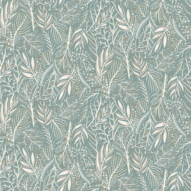 Papel Pintado Muro de plantas - BREST 02 | MURAKE - 85082