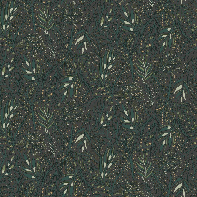 Papel Pintado Muro de plantas - BREST 04 | MURAKE - 85084