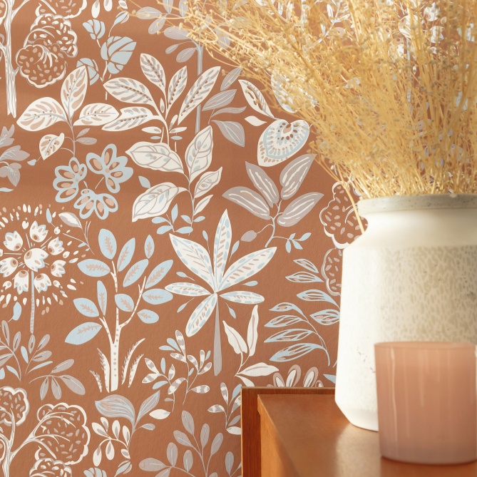 Papel Pintado Flores - ARPAJON 02 | MURAKE - 85092