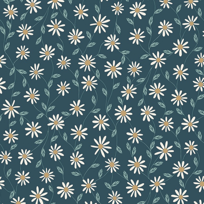 Papel Pintado Margaritas - DRAVEIL 03 | MURAKE - 85103