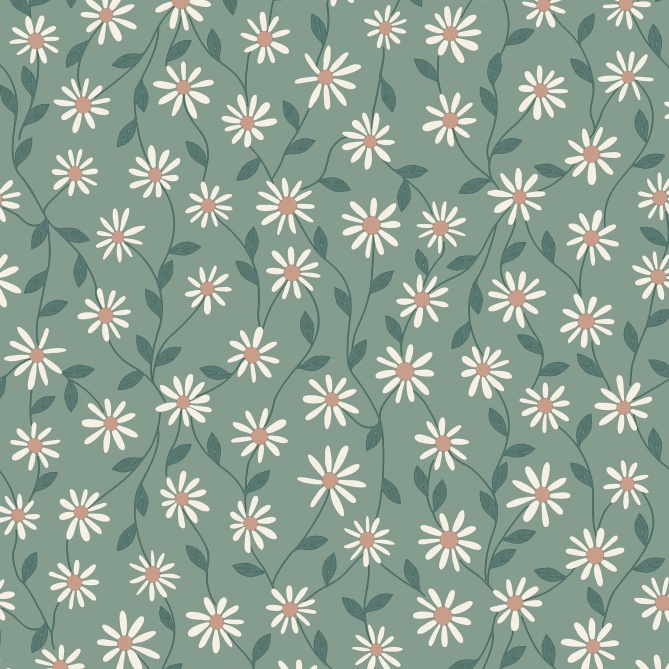 Papel Pintado Margaritas - DRAVEIL 04 | MURAKE - 85104