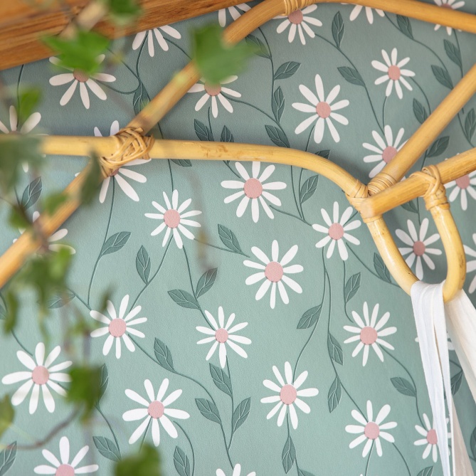 Papel Pintado Margaritas - DRAVEIL 04 | MURAKE - 85104